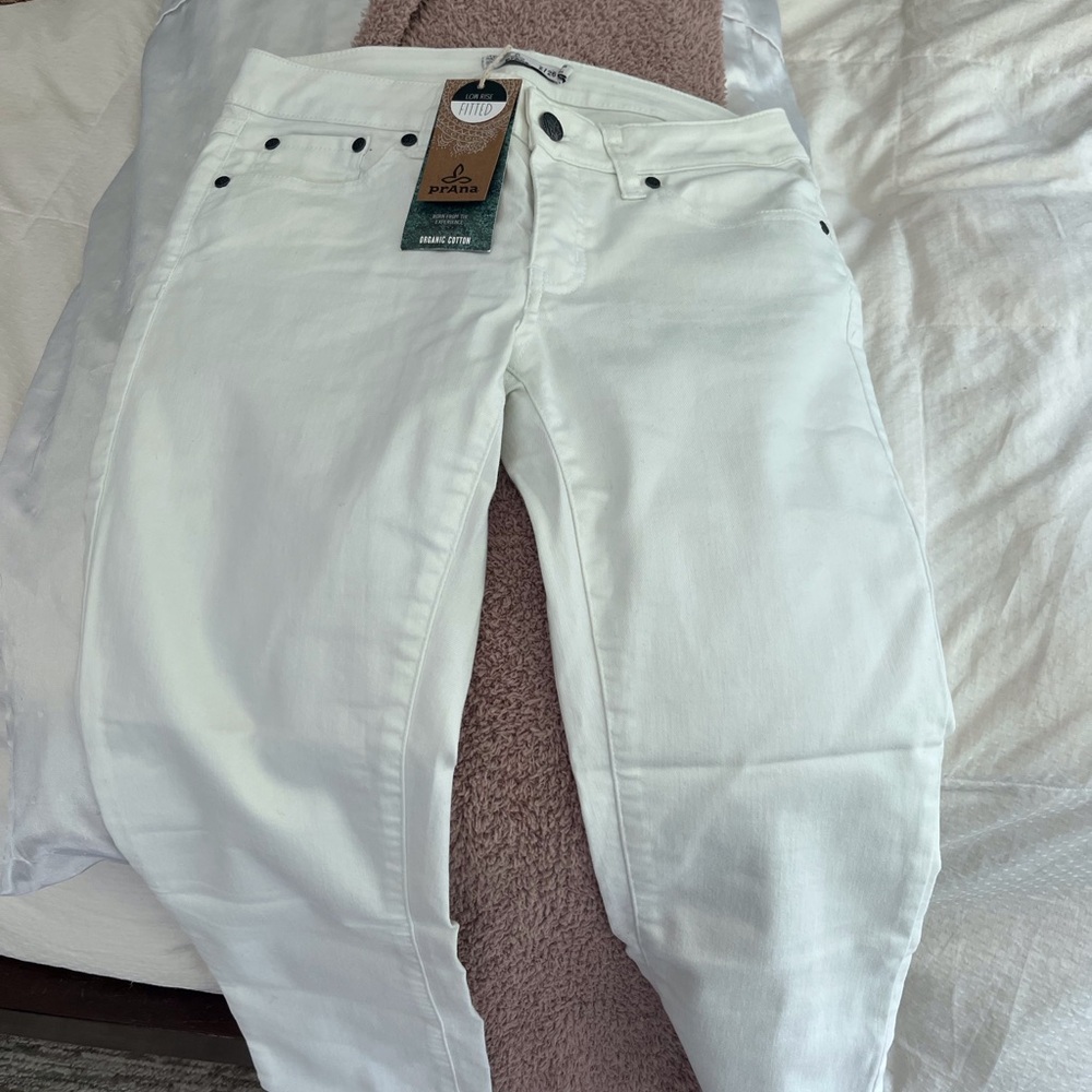 Prana White Women's Skinny Jeans